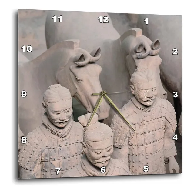 3drose Dpp__3 Qin Guerreros Y Caballos De Terracota, Xian, C