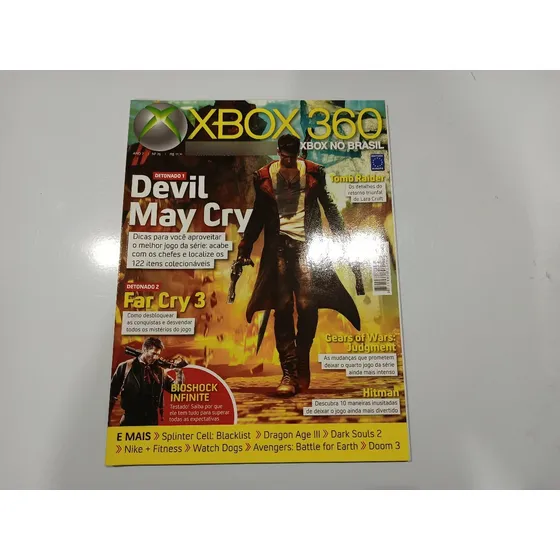 Revista Xbox 360 Nº76 Detonado Dmc Devil May Cry E Far Cry 3