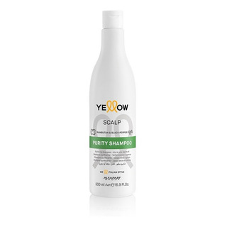 Shampoo Anti Caspa Yellow Scalp Purity Vegano 500ml Shampoo Anti Caspa Yellow Scalp Purity Vegano 500ml