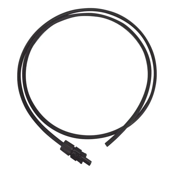 Cable Fotovoltaico 1.5 M, Negro  10 Awg Con Terminal Mc4-h
