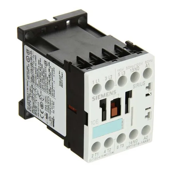 3rt1017-1an21 Siemens Contactor