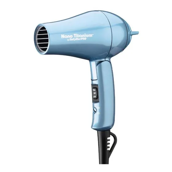 Babylisspro Mini Secadora De Nanotitanium Babnt053tes Color Azul