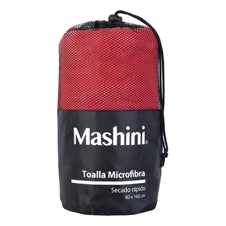 Toalla Deportiva  Fluor 80x160 Mashini  Secado Rapido