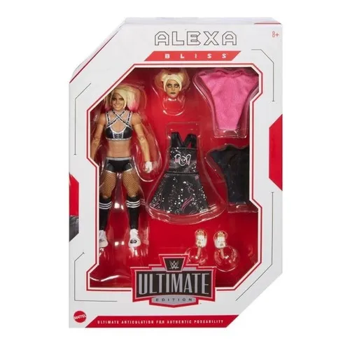 Alexa Bliss Wwe Ultimate Edition Wave 12 Mattel - 6 PuLG