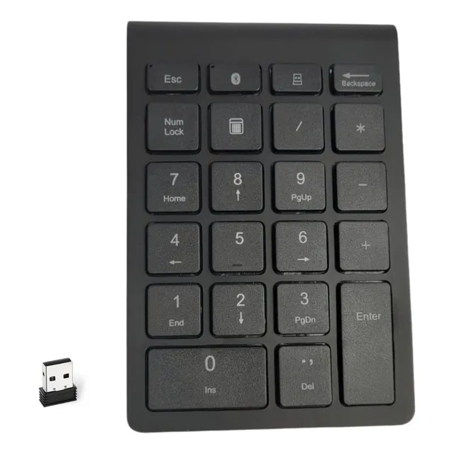 Teclado Numerico Inalambrico Dual Bluetooth 2.4g Numpad