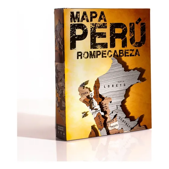 Puzzle 3d Mapa Del Peru- Edicion Especial