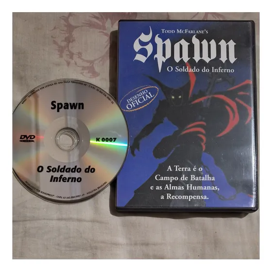 Dvd Spawn O Soldado Do Inferno (1997) Original Novo D51