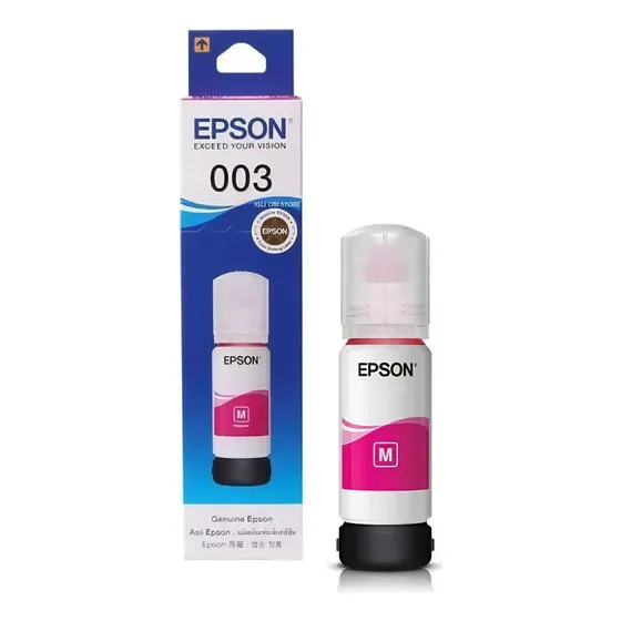 Botella De Tinta Epson T003 Magenta