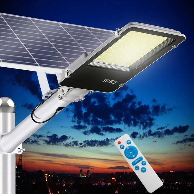 Luz Calle Solar 1000 W Para Exterior Energia Estacionamiento