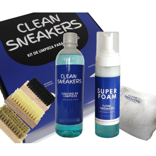 Kit De Limpieza De Zapatillas + Super Foam Clean Sneakers