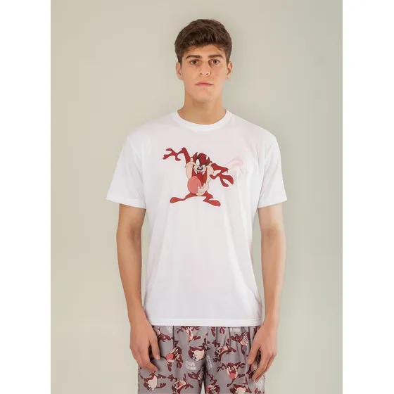 Pijama Verano Manga Corta Short Unisex Tazmania Sheep Sh408