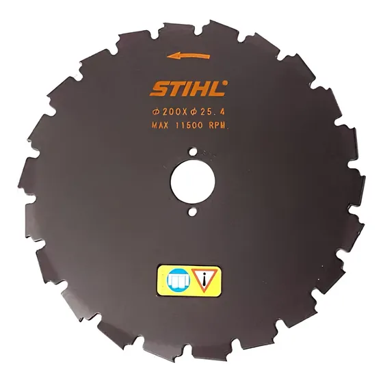 Lâmina Circular Stihl 200mm X 22dts P/ Fs80/85/90/120/240