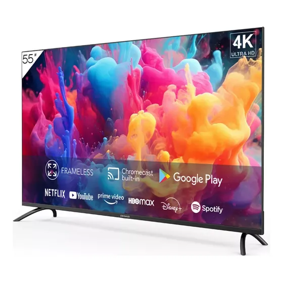 Televisor 55  Aiwa Qled Smart Android Tv Google Tv