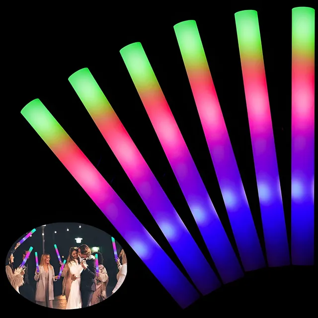 Tubo Espuma Led Cotillón  30 Unidades Envío Xxx Gratis