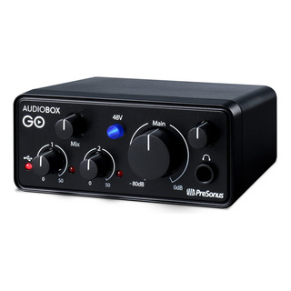 Interface De Áudio Presonus Audiobox Go Usb-c Com Studio One Interface De Áudio Presonus Audiobox Go Usb-c Com Studio One