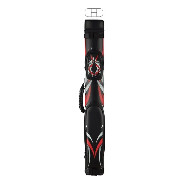 Mcdermott Rojo Tribal Billar Caso