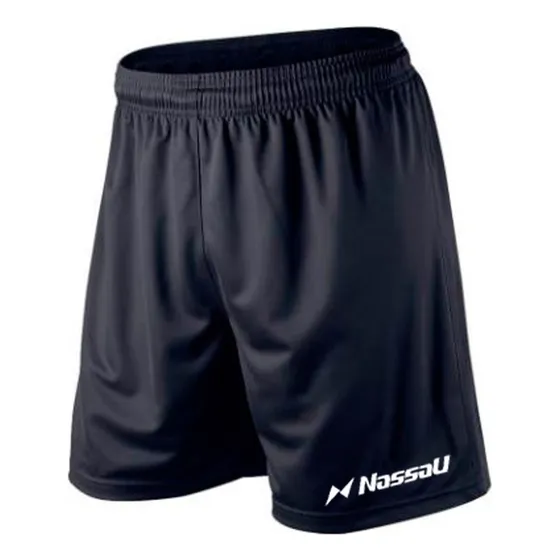 Pantalón Corto Short De Fútbol Nassau - Color Negro Pack X10
