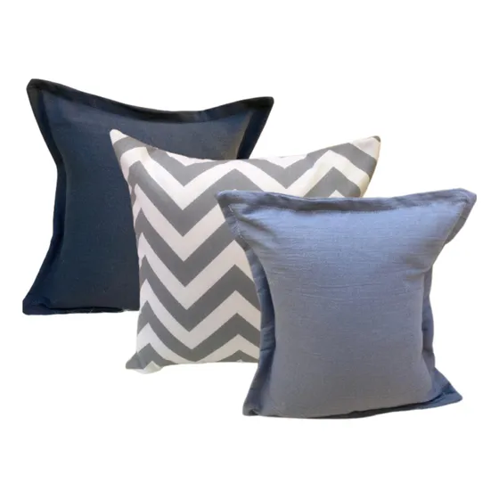 Pack X 3 Almohadones Tusor 40x40 Nórdicos - Varios Diseños