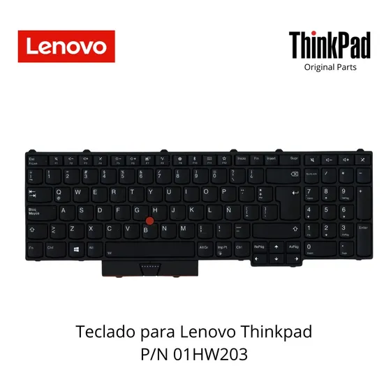 Teclado Para Laptop Lenovo Thinkpad Pn 01hw203