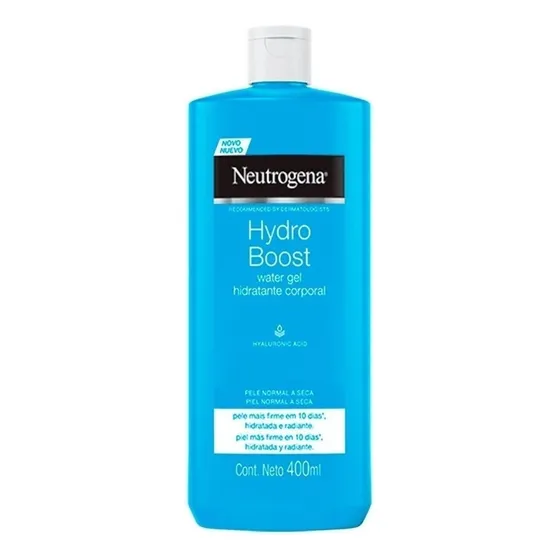 Gel-Crema para cuerpo Neutrogena Hydro Boost Hidratante Corporal Hydro Boost Water Gel Neutrogena en tubo 400mL