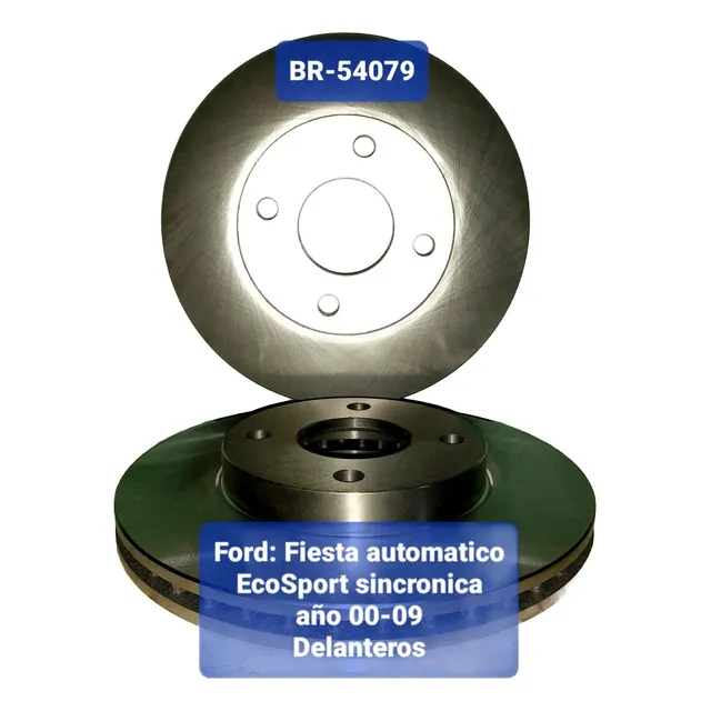 Disco De Frenos 54079 Para Fiesta/eco Sport/focus (1 Disco)