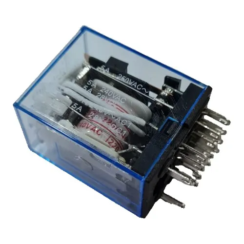 Relay Rele 4 Inv + Zocalo Bobina 220vac 5a Gralf My4