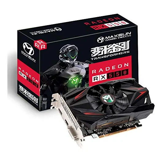 Maxsun Amd Radeon Rx 550 4 Gb Gddr5 Itx Ordenador Pc Gaming