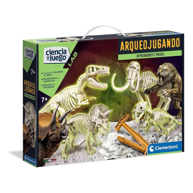 Juego De Excavación 4 Dinosaurios T Rex Triceratops Mamut