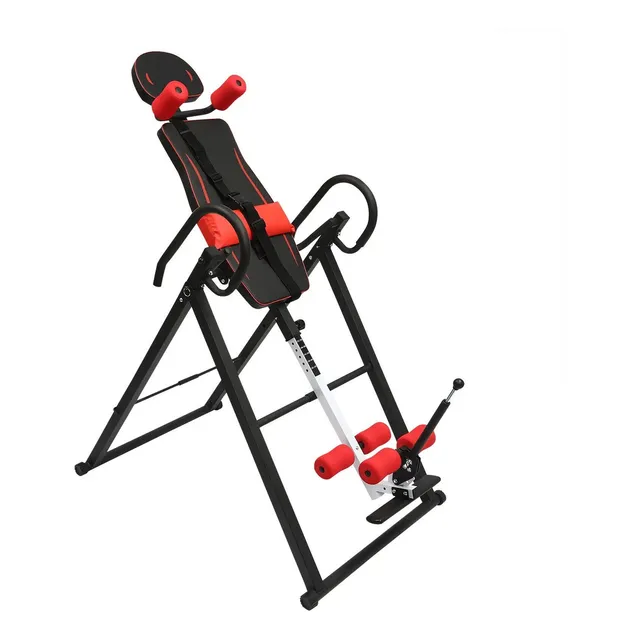 Tabla De Inversion Sport Fitness Adios A Problemas Lumbares Estructura Negro Tapizado Negro