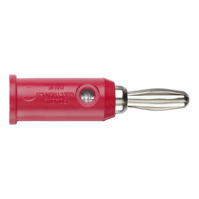 Â Banana Plug Soldadura Unidad Color Rojo