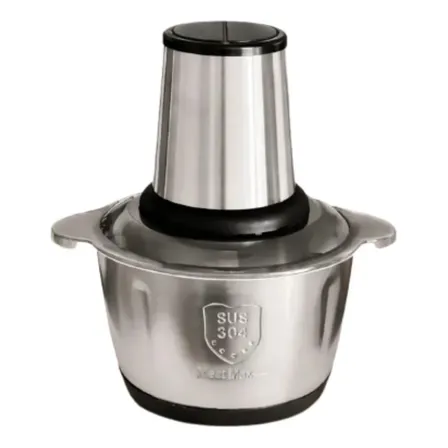 Triturador De Alimentos Elétrico 127/220 Oferta Do Dia Prateado 127v