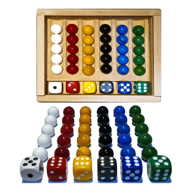 Juego No Te Enojes 2 A 6 Jugadores Repuesto Canicas Y Dados