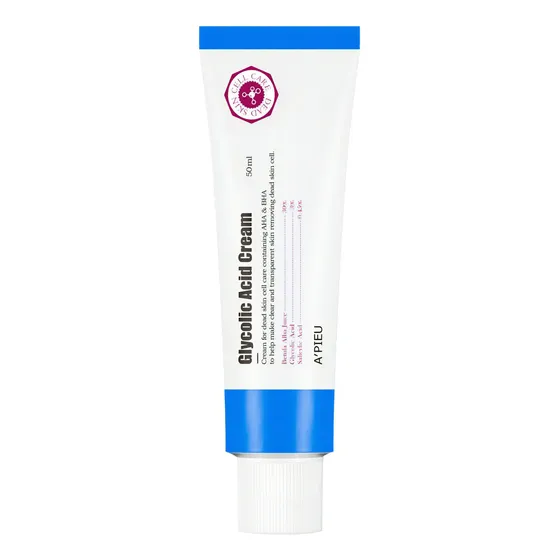 Crema Con Ácido Glicólico Apieu Cosmética Coreana