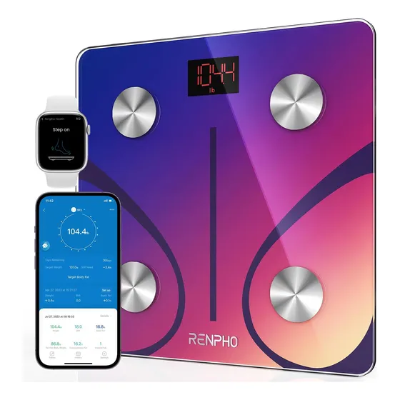 Renpho Bluetooth Body Fat Scale, Digital Weight Scale 47kzh