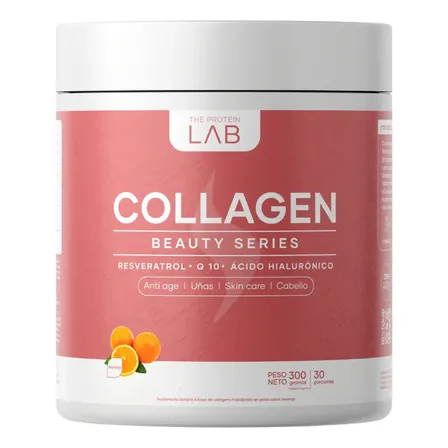 Colágeno The Protein Lab Beauty Series en polvo sabor Naranja x 300g