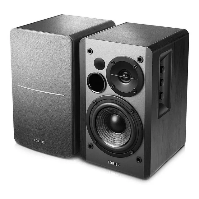 Bocina Edifier R1280DB portátil con bluetooth black 127V