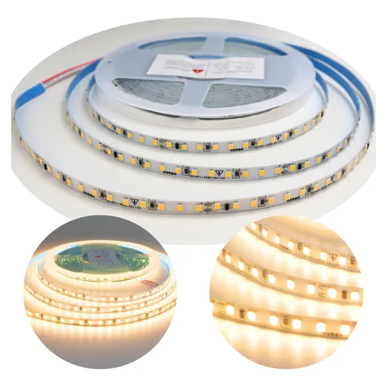 10m Fita Led 120led/m 127v Direta Energia Para Perfil Cor da luz Branco-quente