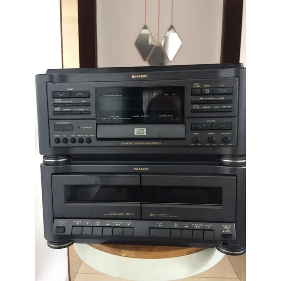 Micro System Sharp Cms-r70cd (no Estado) Cinza-escuro 90 W