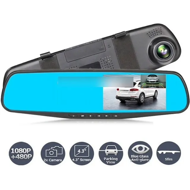 Espejo Retrovisor Con Camara Delantera