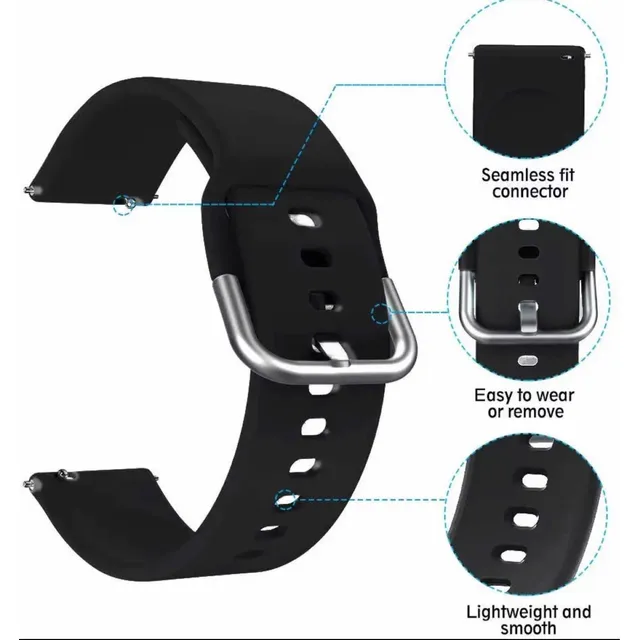 Correa Para Amazfit Gts/ Gts2/gts4/bip , Samsung Watch 4