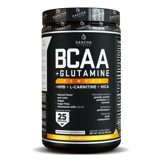 Bcaa + Glutamina Sascha Fitness 