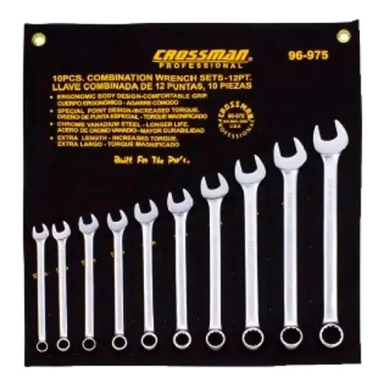 Llave Punta Y Corona 10-22 Mm 10 Pz Crossman 96975