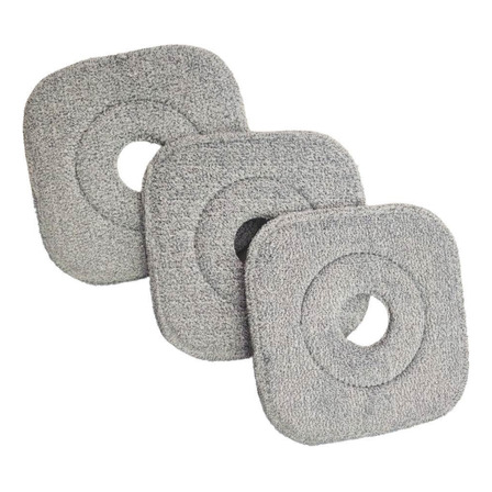 Set 3 Piezas De Repuestos Fregona Microfibra Para Trapeador Set 3 Piezas De Repuestos Fregona Microfibra Para Trapeador