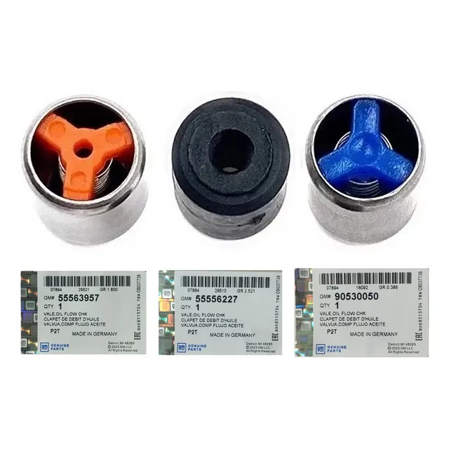 Juego Valvulas Verific Check Flujo Aceite Cruze Sonic Trax