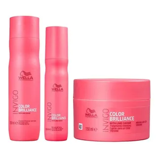 Kit Wella Pro Inv Brilliance Sh 250 + Masc 150 + Lv 150 Kit Wella Pro Inv Brilliance Sh 250 + Masc 150 + Lv 150