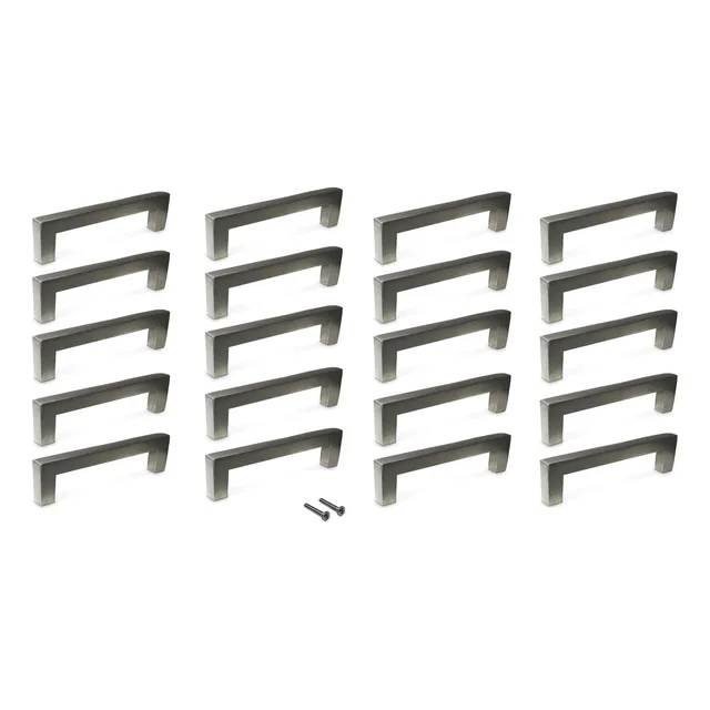 Tirador Metal Mueble Manija 128mm Set X20 Combo Baño 88066