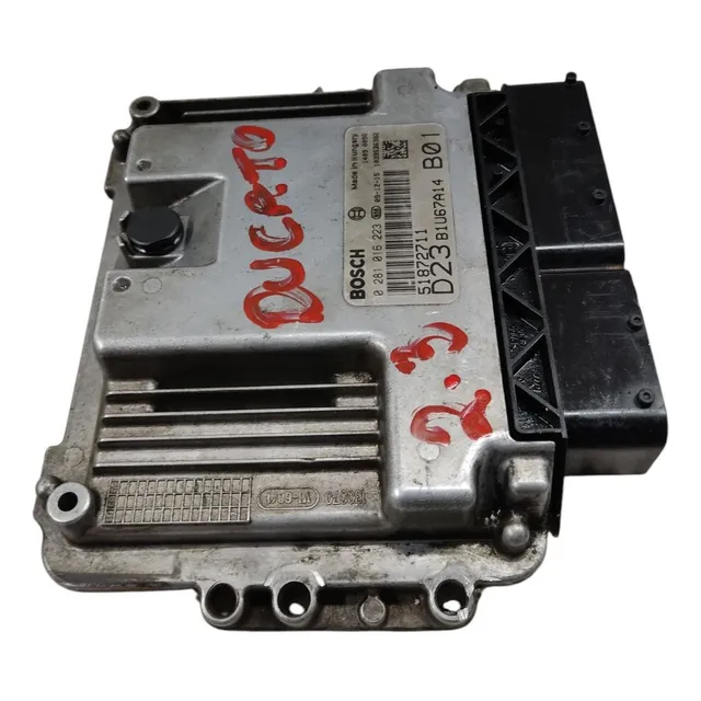 Módulo  Injeção Fiat Ducato 2.3 16v 2007 2011 Com Detalhe