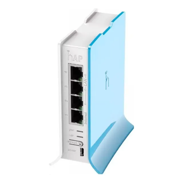 Mikrotik Hap Lite Rb941-2nd-tc Wifi 4 Puertos Home Cyber Smb