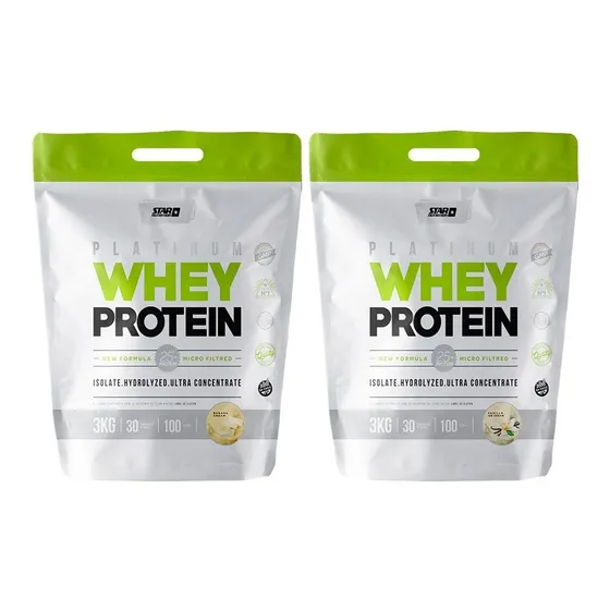 Proteina Star Nutrition 3 Kg X 2 Un. Whey Protein