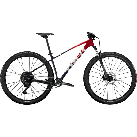 Bicicleta Mtb Trek Marlin 6 Gen 3 Rojo Azul Aro 29 Tamaño Del Cuadro M/l